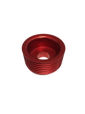 Hyundai Genesis Coupe Alternator Pulley - Torque Solution - Lightweight - Red - `10-`27